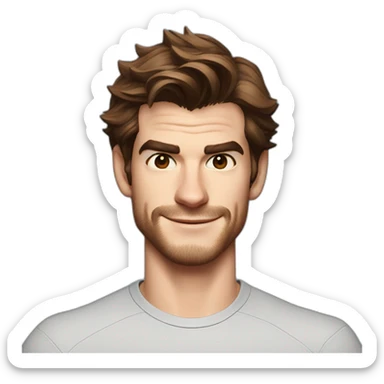 andrew garfield as spiderman sticker