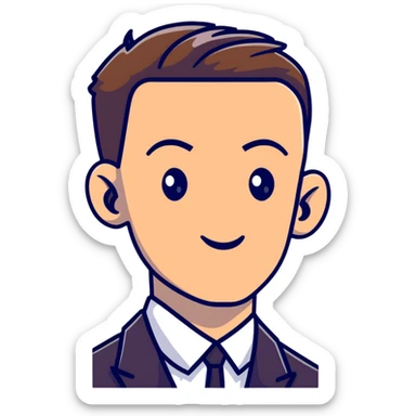 Justin Timberlake lookalike saying 'MAY' sticker