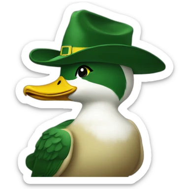 University of Oregon Duck sticker