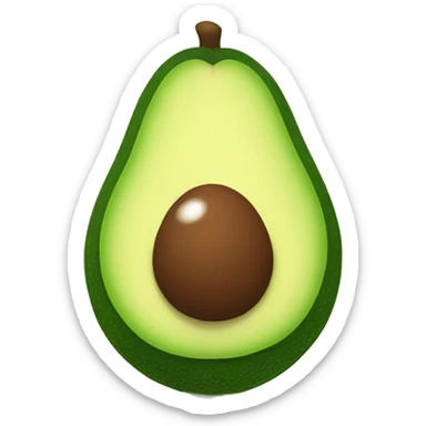 avacado sticker