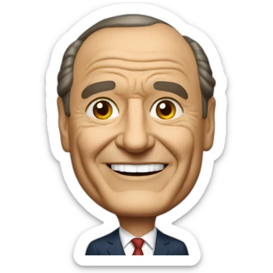 Jacques Chirac sticker