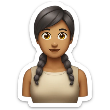 vira lata caramelo sticker