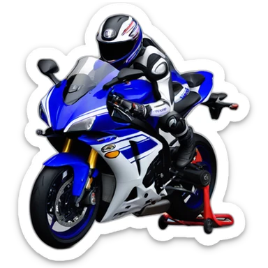 Yamaha R1 sticker