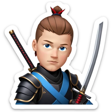 Shadow Samurai sticker