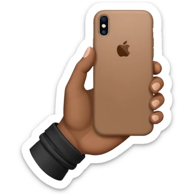 Crea un memoji con este emoji 🥷🏽 y este👈🏽  con estilo de iPhone  sticker