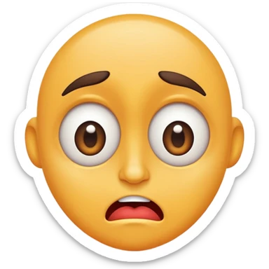 Express weird and funny  sticker