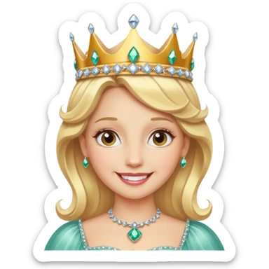 Let’s make a Glinda emoji from wicked. sticker