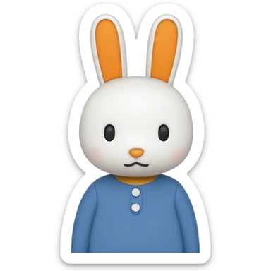 Book Miffy sticker