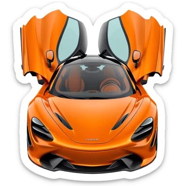 McLaren 720S - McLaren (Model Year: 2021) (Iconic colour: Orange) sticker