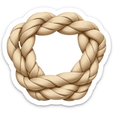 Rope Knot – decorative Shibari knot. sticker