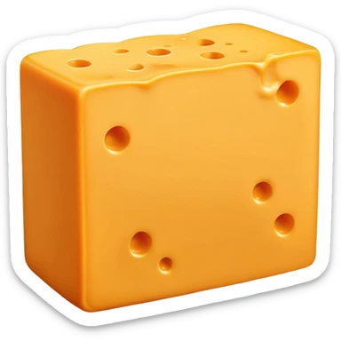 cheese sticker