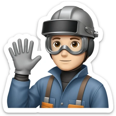 Welder sticker