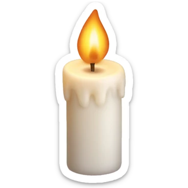 A candle sticker