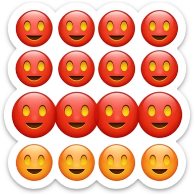 Red Circle that we see when we record  sticker