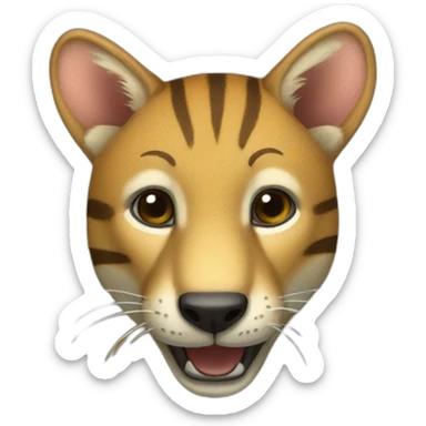 Thylacine sticker