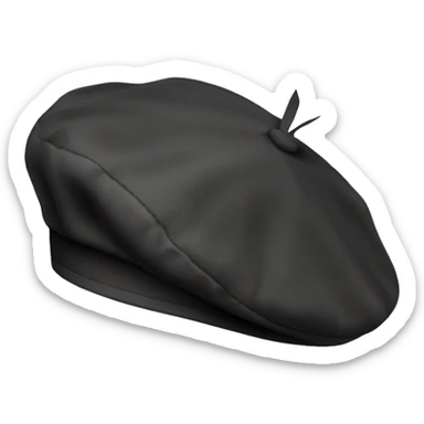 French beret sticker