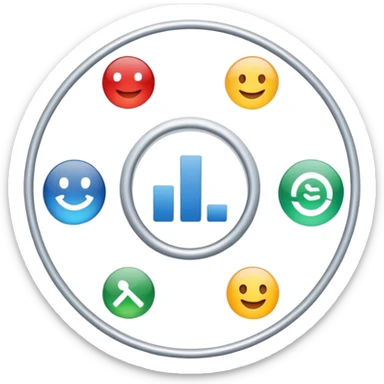 Chart organization sticker