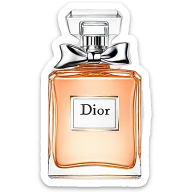 dior perfume sticker