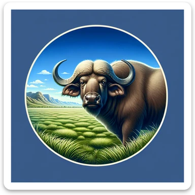 Buffalo sticker