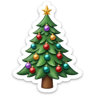 Sapin de Noël sticker