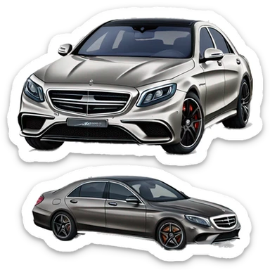 Mercedes-Benz S 63 AMG 2015 sticker