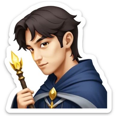 Stormcaller Wizard sticker