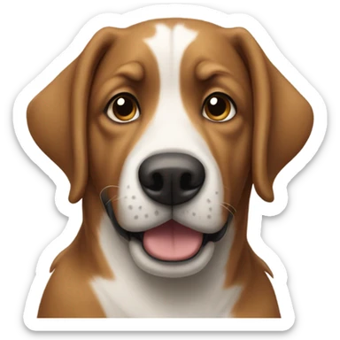 Gus the dog sticker