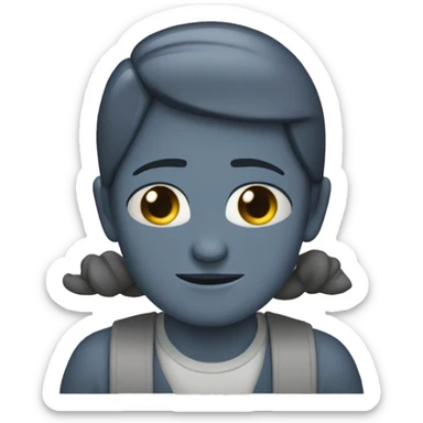 felicidad tristeza enojo miedo   sticker