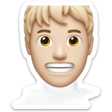 plastic flesh lght sticker