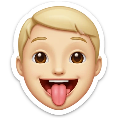 Tongue Out sticker