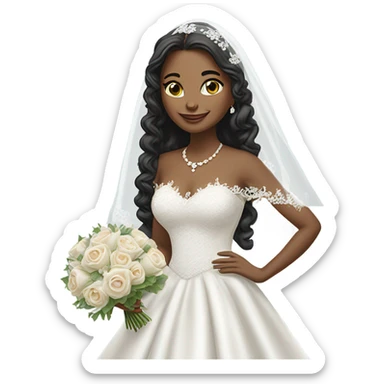 bride sticker