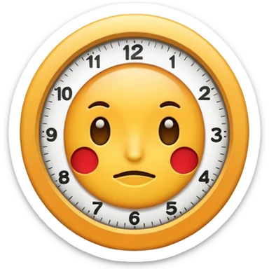 time consuming sticker