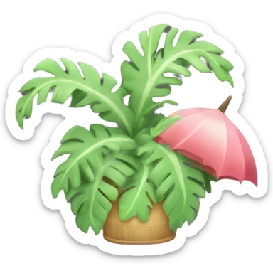 Floptropica sticker