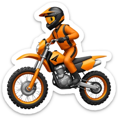 Dirtbike  sticker