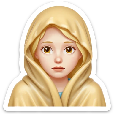 She looked like a wet blanket  sticker