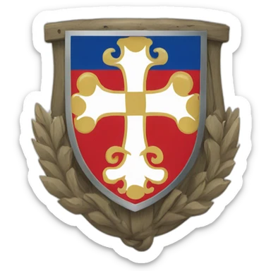 Czech republic crest sticker