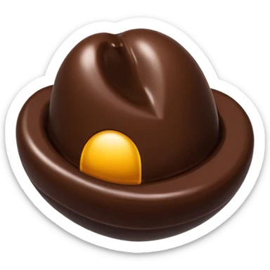 du chocolat emballé dans de l'aluminium sticker