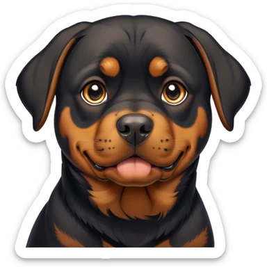 American Rottweiler  sticker