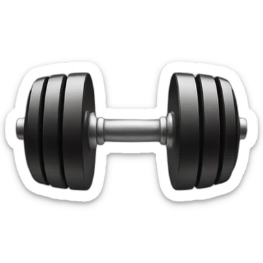 dumbell sticker