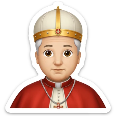 Папа римский Лев X sticker