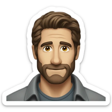 jake Gyllenhaal sticker