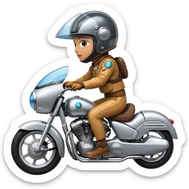 motor fly with people sticker