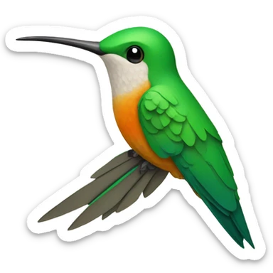 colibri sticker