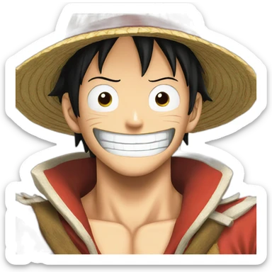 Luffy-one-piece sticker