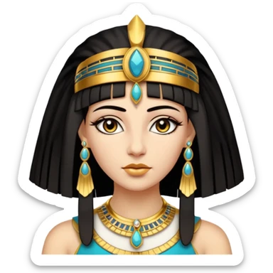Cleopatra sticker