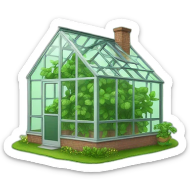 Green house sticker