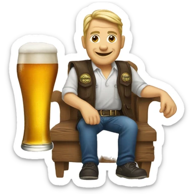 Beer￼ sticker