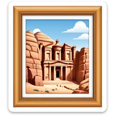 petra jordan sticker