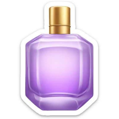 light purple perfume  sticker