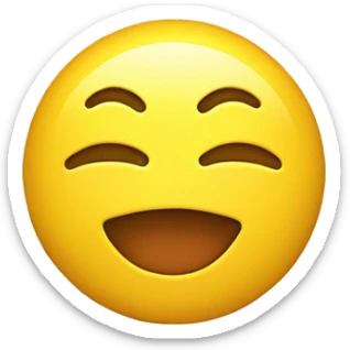 yellow face emoji with stars instead of eyes sticker